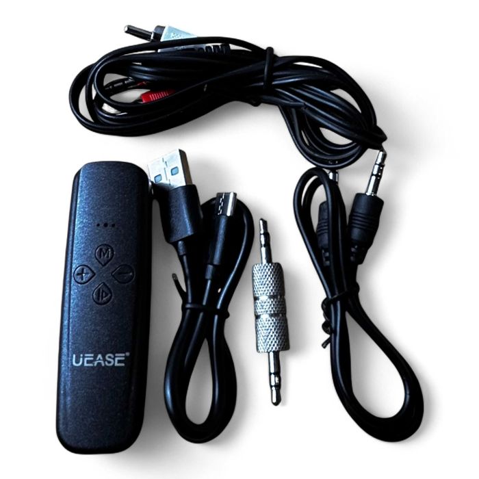 UEASE AuxBluetooth adapter samochodowy 2w1,transmiter Bluetooth 5.2 69