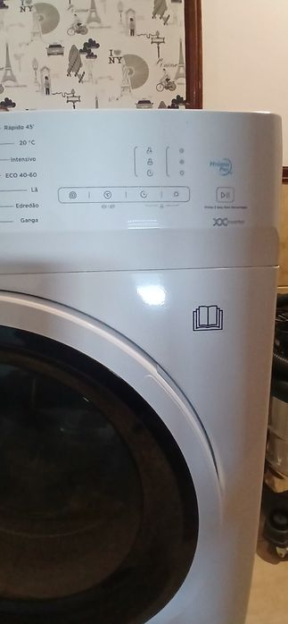 Maquina lavar e secar roupa