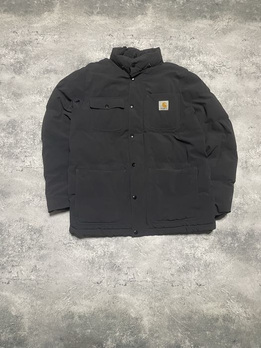Пуховик кархартт carhartt wip puffer jacket alpine coat size M