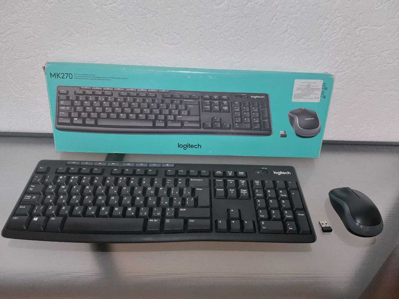 Комплект (клавіатура + миша) Logitech MK270 Wireless Combo