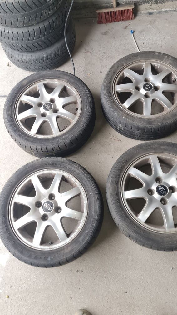 Alufelgi 6Jx16 et43 4x100 KIA CARENS