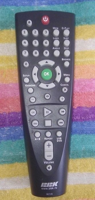 DVD плеер BBK DV118SI USB, mpge4, Караоке