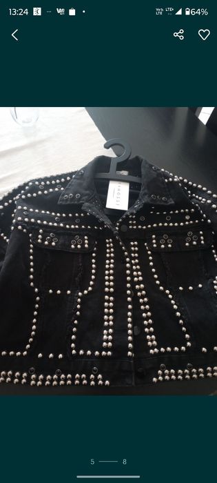 Katana z cekinami Nowa