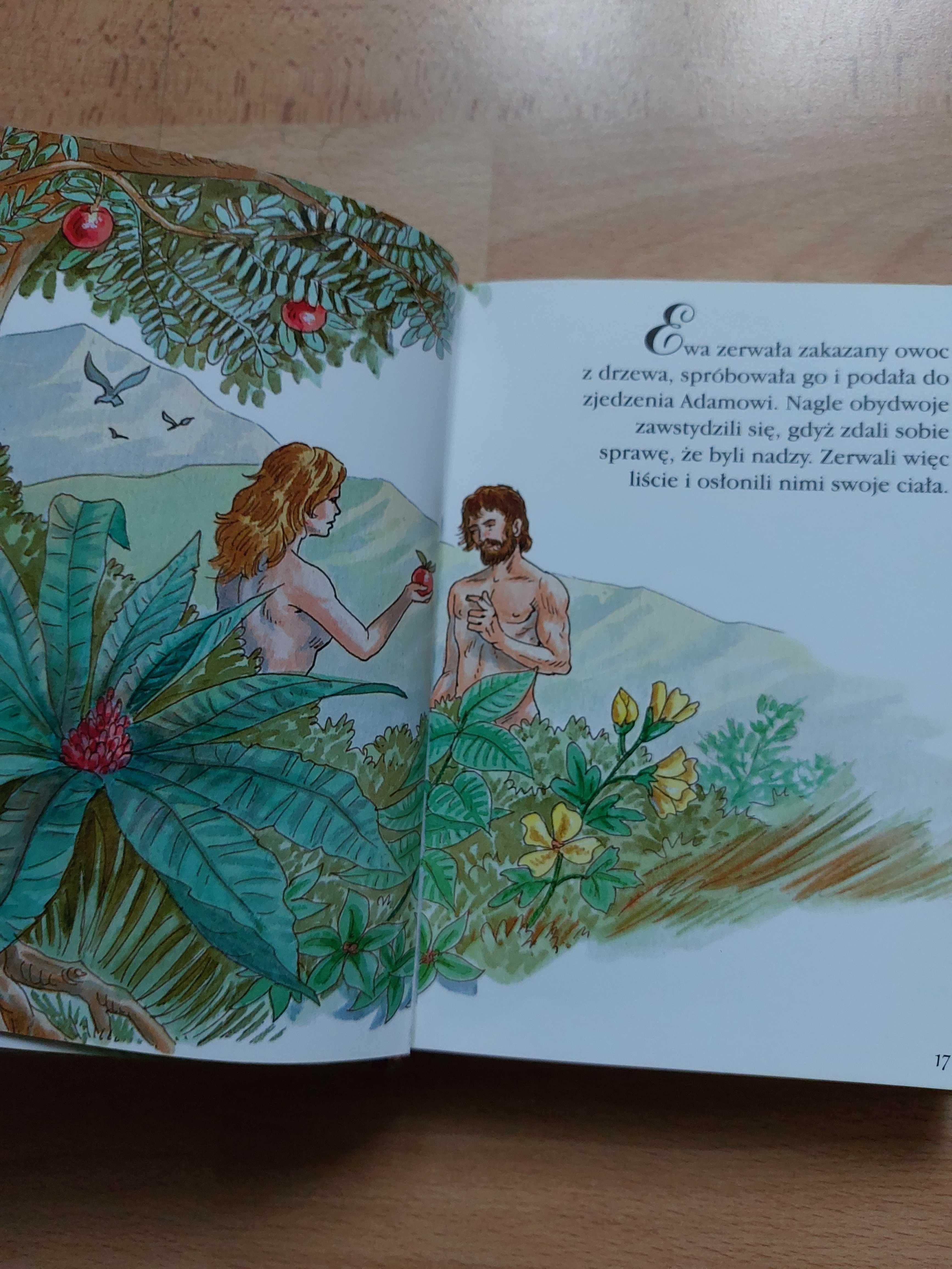 Historie biblijne dla dzieci oprawa twarda prezent na pierwszą Komunię