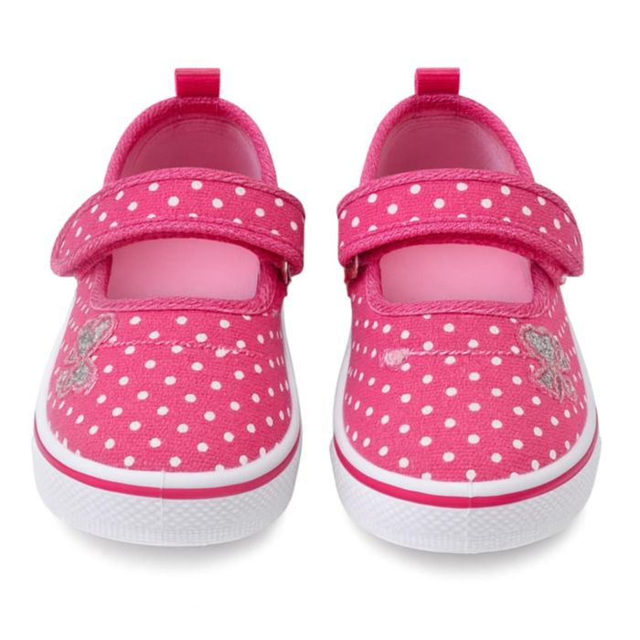 Kapcie rzepy do przedszkola żłobka buty baleriny trampki różowe 22