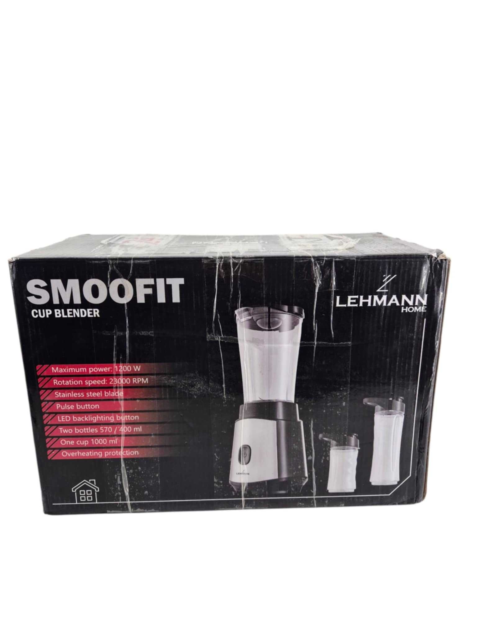 Blender Kielichowy LEHMANN SMOOFIT 100ML 2 Bidony