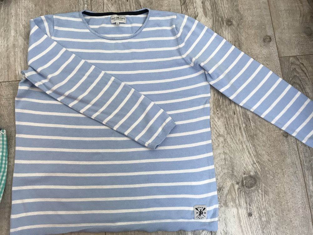 Męski elegancki sweter r. XL XXL jean paul jak nowy