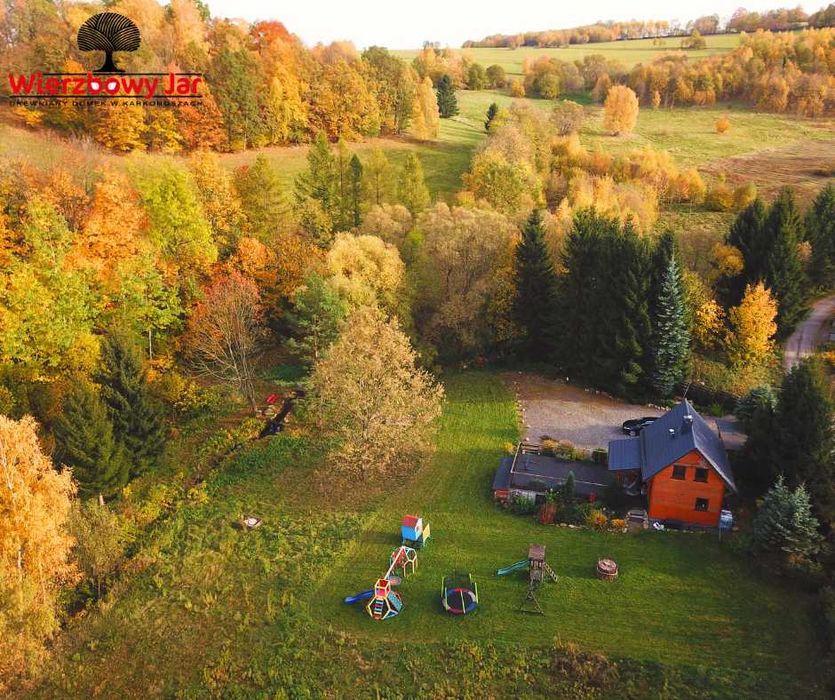 Drewniany domek z sauną 6 os Góry Karkonosze Wakacje