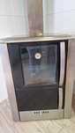 Salamandra a lenha inox que dá para cozinhar com placa e forno