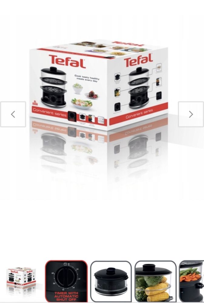 Parowar Tefal Convenient VC1401 6 l 900 W