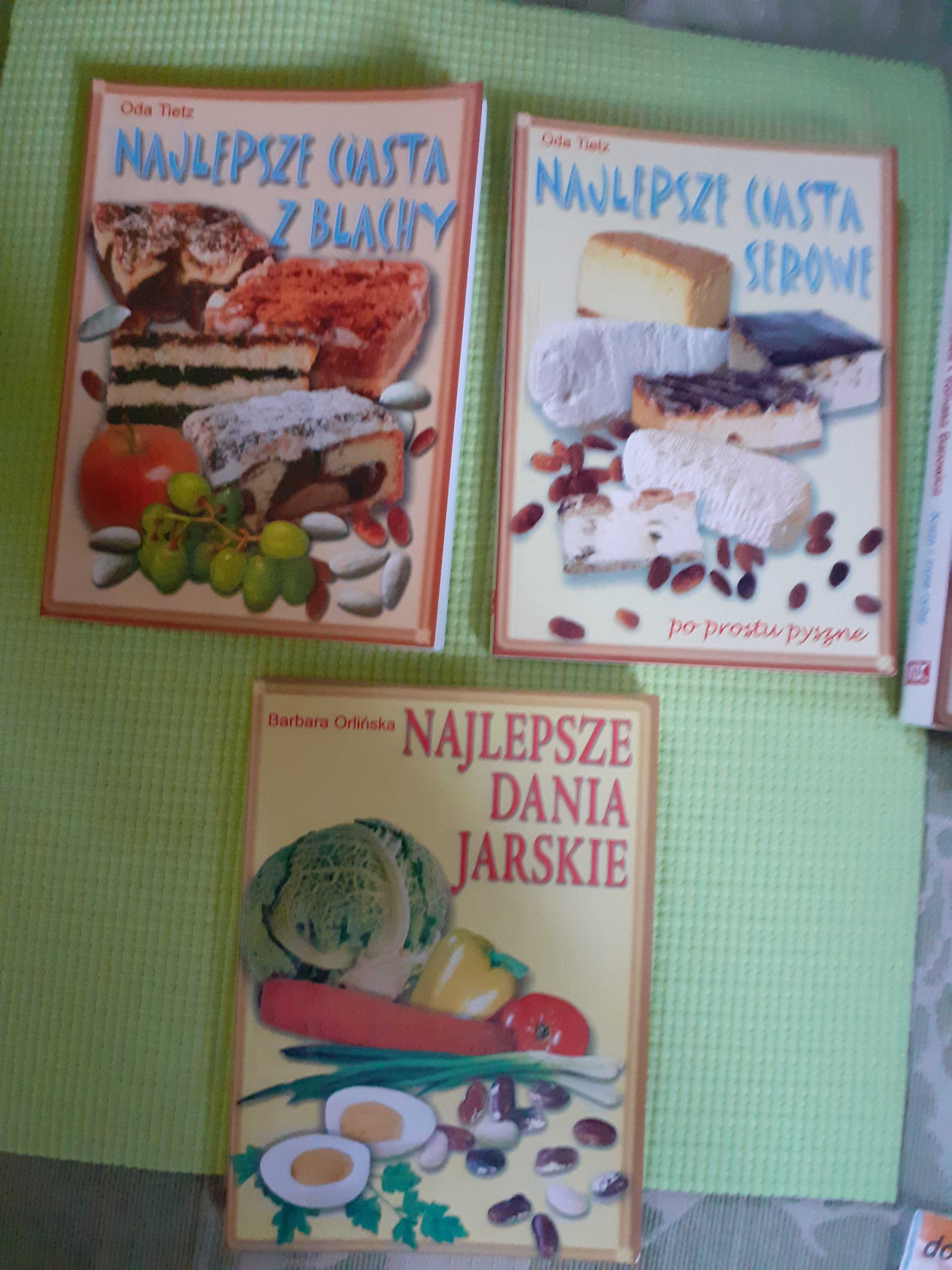 7 książek Barowicz, Caprari, Orlińska, Tietz - książki kulinarne
