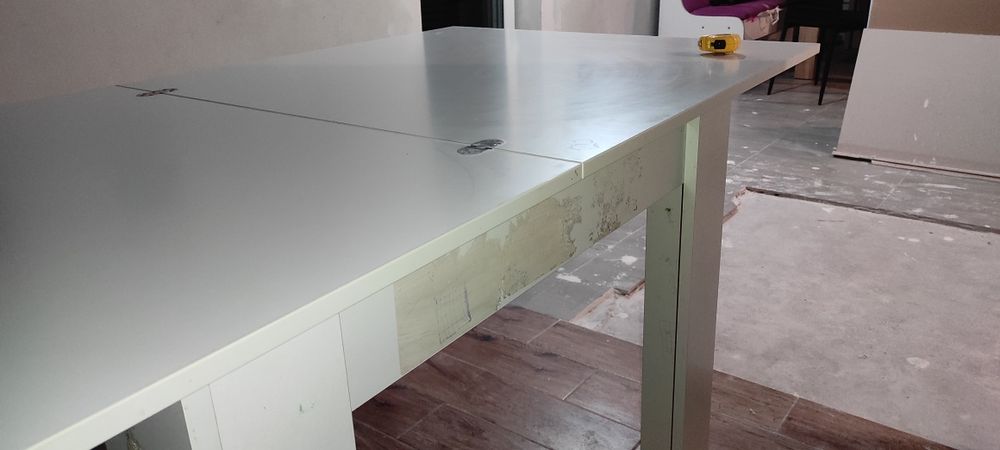 Stół stolik do kuchni salonu 90x90 rozkładany 180x90