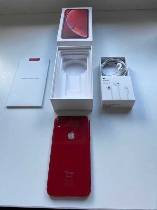 Iphone XR czerwony używany 64 GB