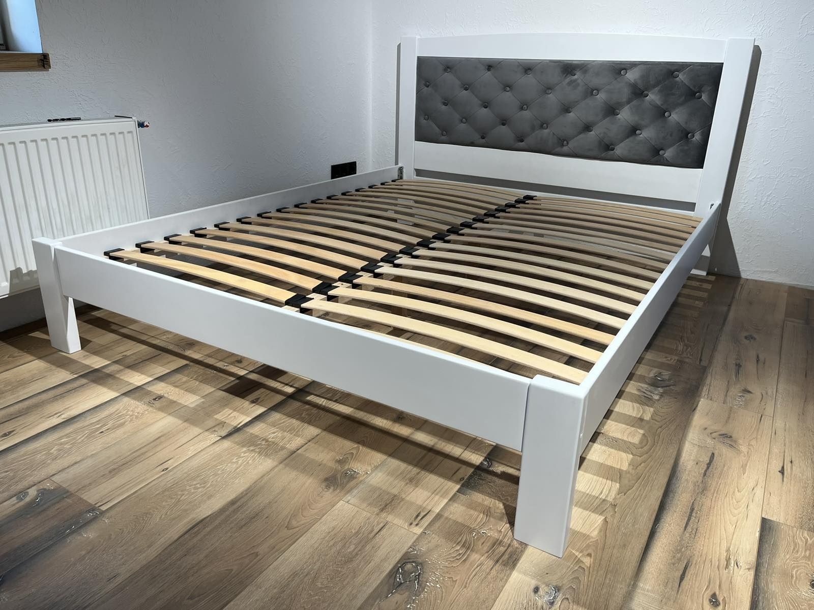 Ліжко деревяне букове двохспальне 160*200