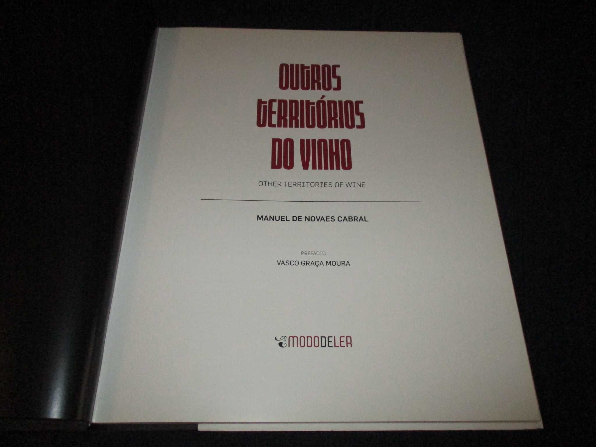 Livro Outros Territórios do Vinho Manuel Novaes Cabral