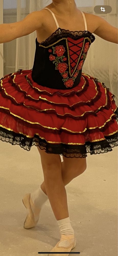 Paczka sukienka baletowa tutu Kitri, Esmeralda