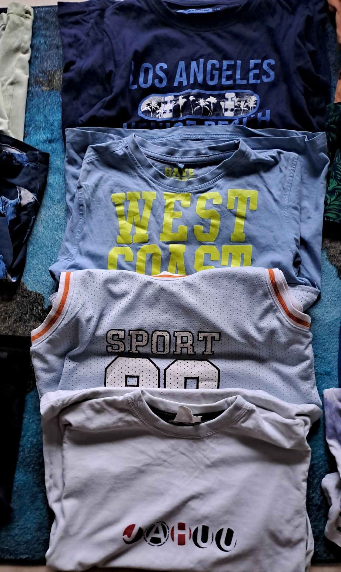 Chapter young, reporter 134/140 t shirt, bezrękawnik, paka 11 szt