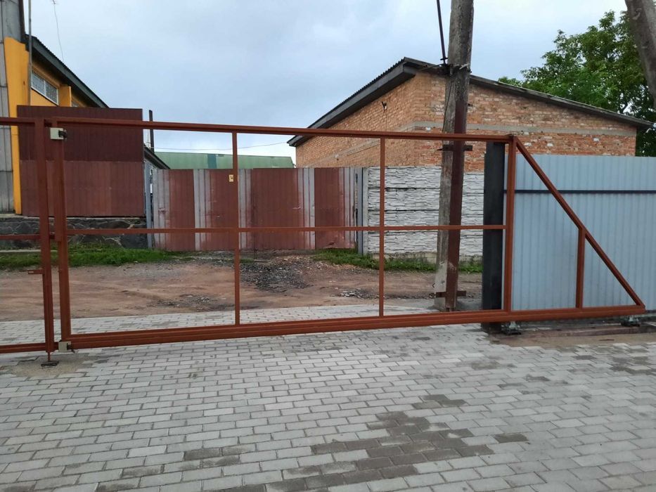 каркас воріт, відкатні ворота, Звари сам, комплектуючі для воріт