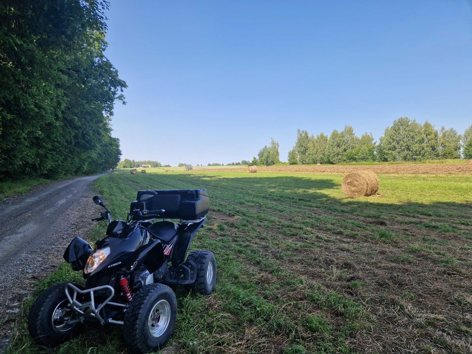 Quad Kymco Maxxer 300 Homologacja, zarejestrowany ubezpieczony ZADBANY