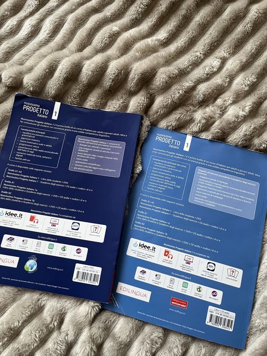 Zestaw: Nuovissimo Progetto Italiano 1 – Libro + Quaderno (A1–A2)