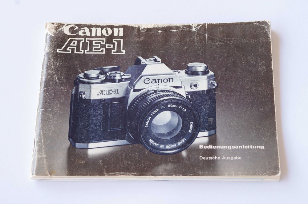 Aparat Canon AE-1 sprawny ładny