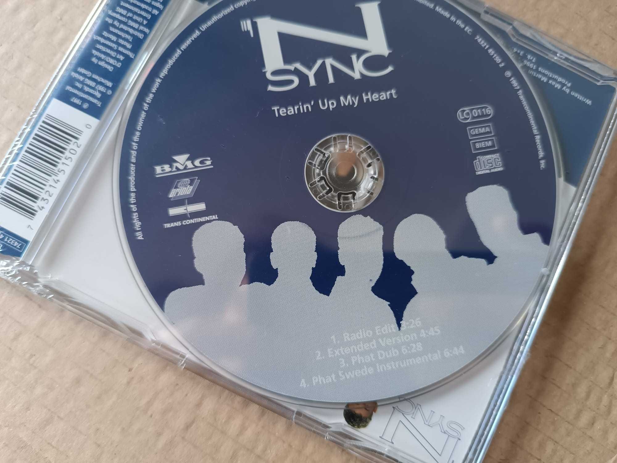 N´Sync - Tearin' up My Heart - CD Single Novo e na Embalagem