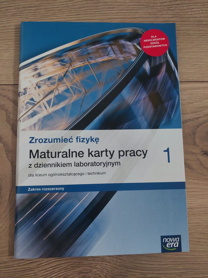 Zrozumieć fizykę 1 -Maturalne karty pracy