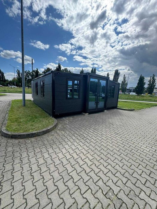 Domek, kontener 35m2 biurowy mieszkalny całoroczny dom na zgłoszenie