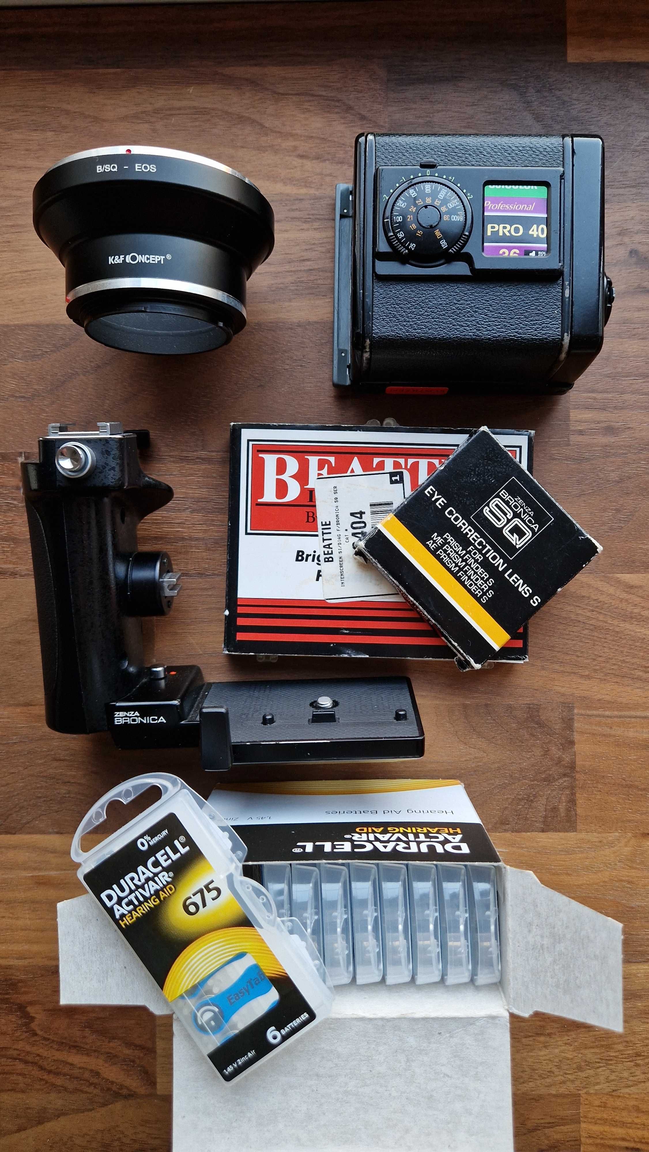 Bronica SQ-AI 6x6 duży zestaw