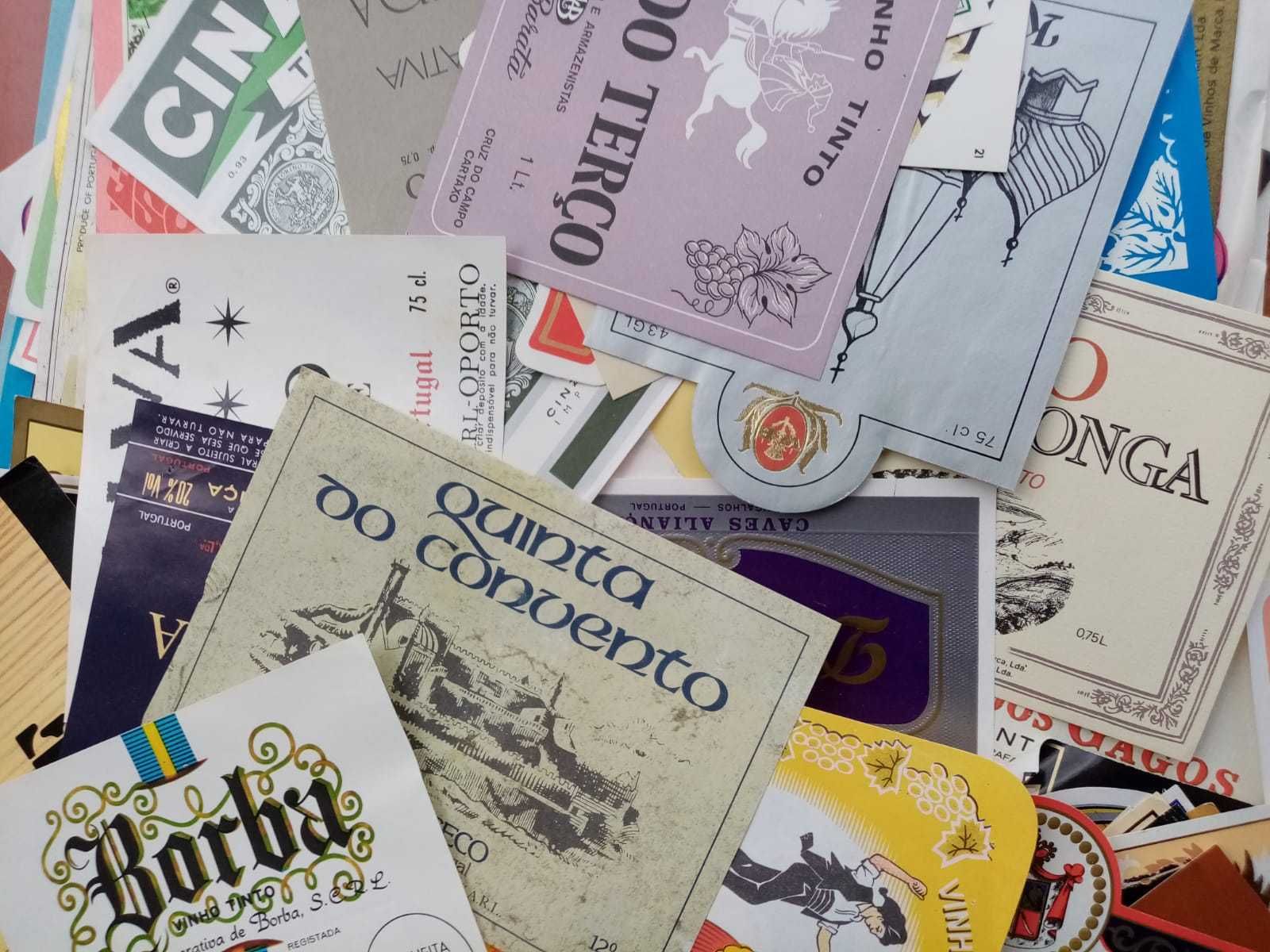 mais de 200 rótulos de bebidas: anos 60 a 90