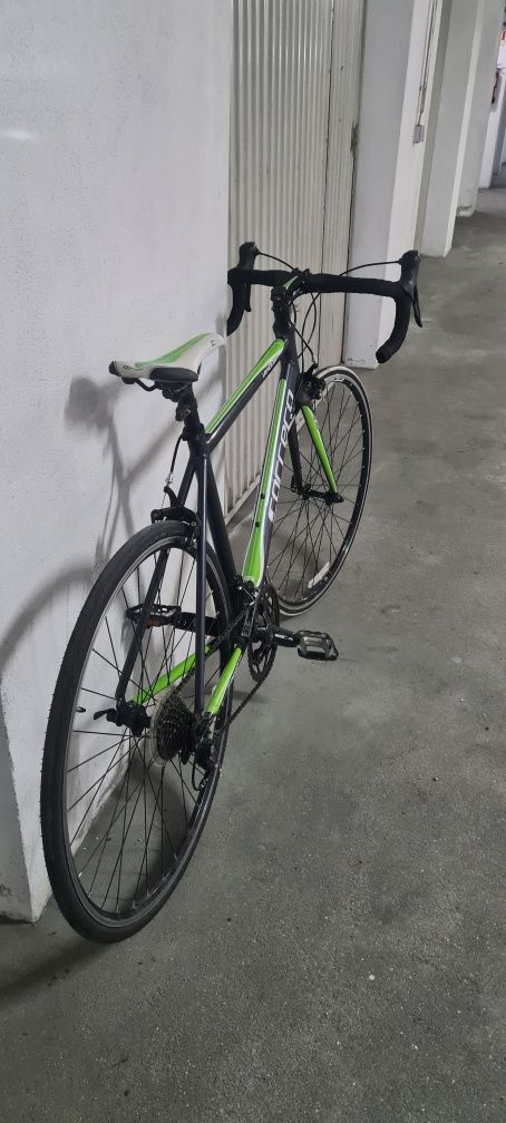 Bicicleta Carrera Verde Preto