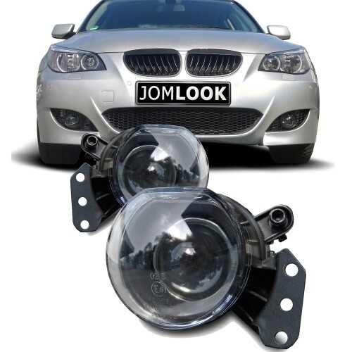 Para-choque frontal BMW Série 5 E60 E61 2007 a 2010 + Faróis nevoeiro
