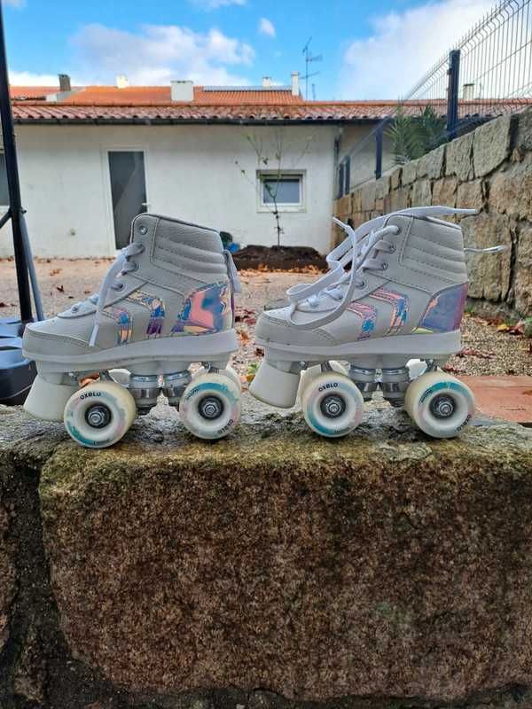 Patins 4 rodas criança