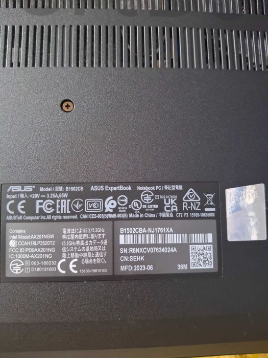 Laptop ASUS nie używany