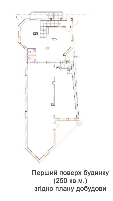 Особняк та земельна ділянка для комерції і забудови в центрі Коломиї