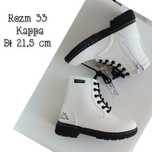 Nowe buty Kappa 33 botki białe trapery Kappa  21,5 cm przejściowe buty