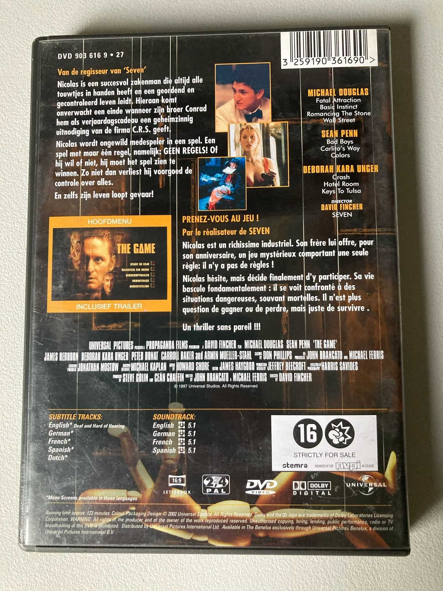 [DVD]  The  Game