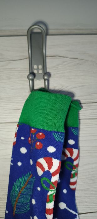 Skarpety świąteczne 

Wymiary długość 39 cm, szerokość przy