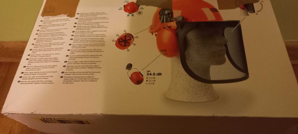 Kask OREGON  drwala, kask ogrodniczy