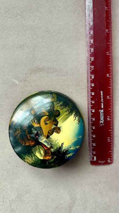 Шкатулка для прикрас, ручна робота, розпис