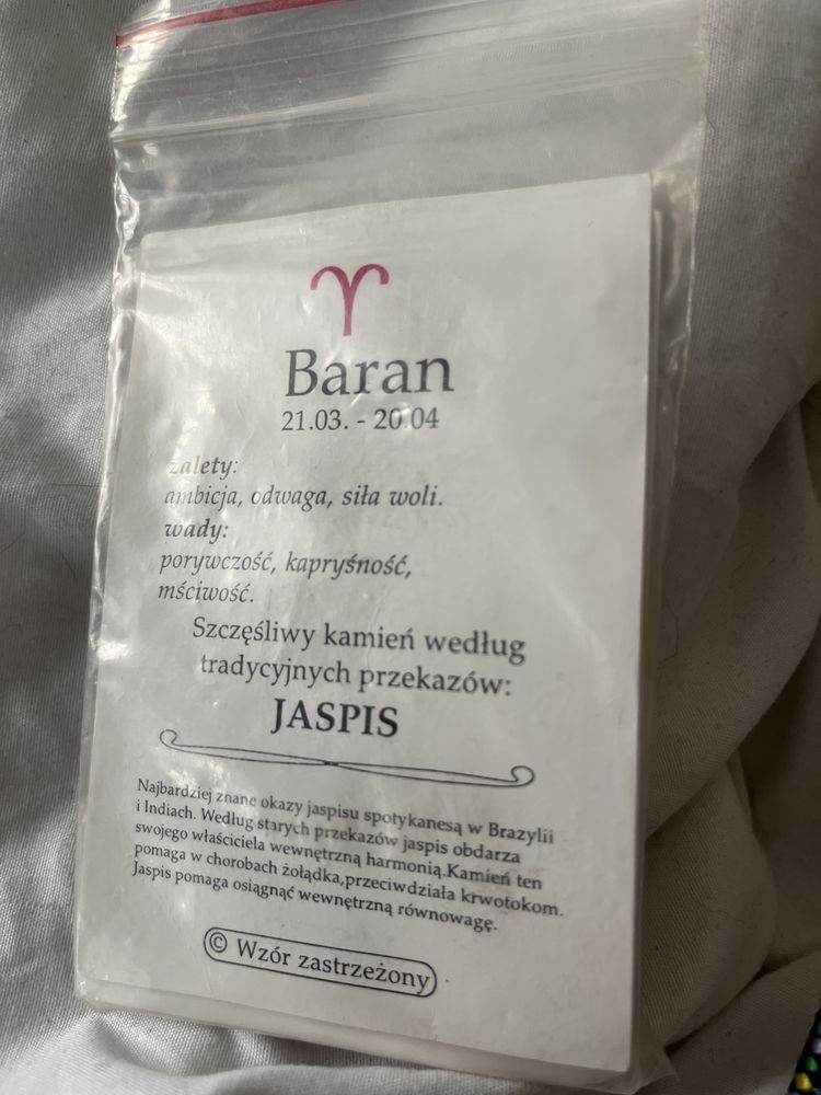 Szczęśliwy kamień Baran DTT