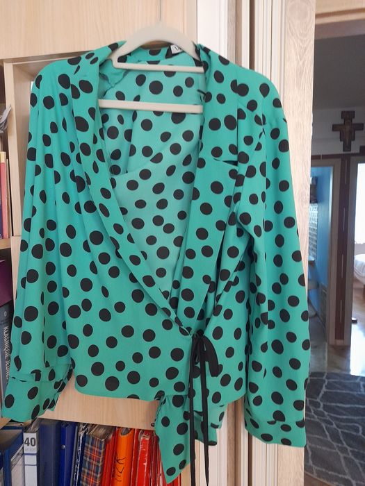 Marynarka Zara wiązana z boku