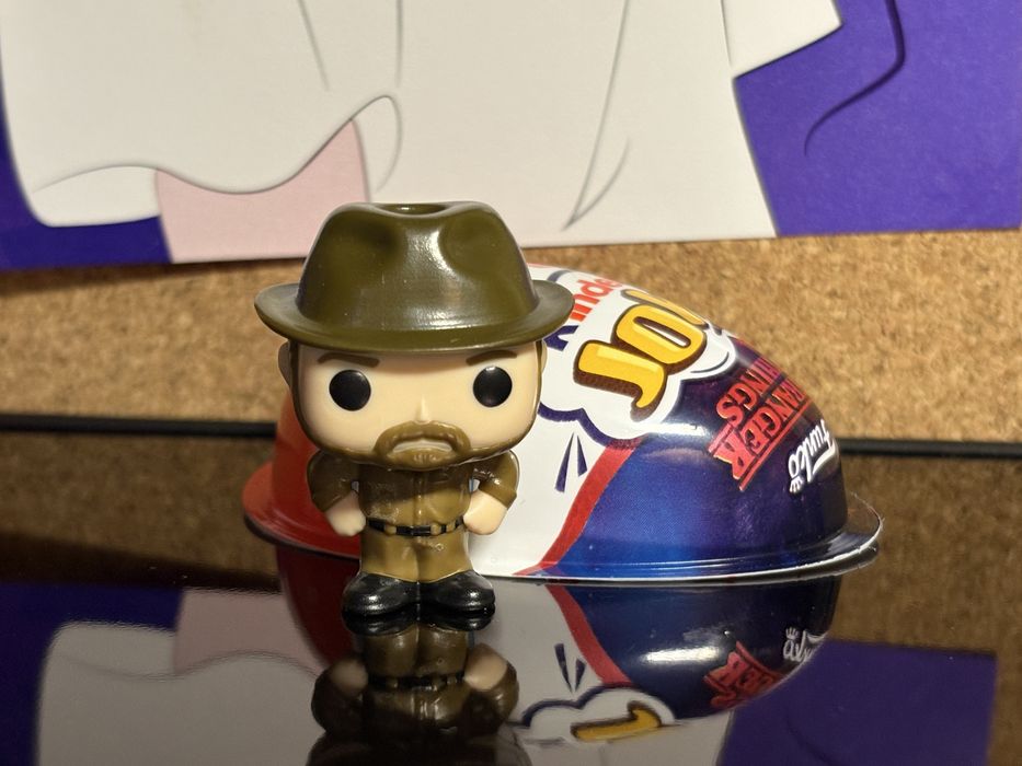 Hopper Stranger Things Funko Pop Kinder Joy