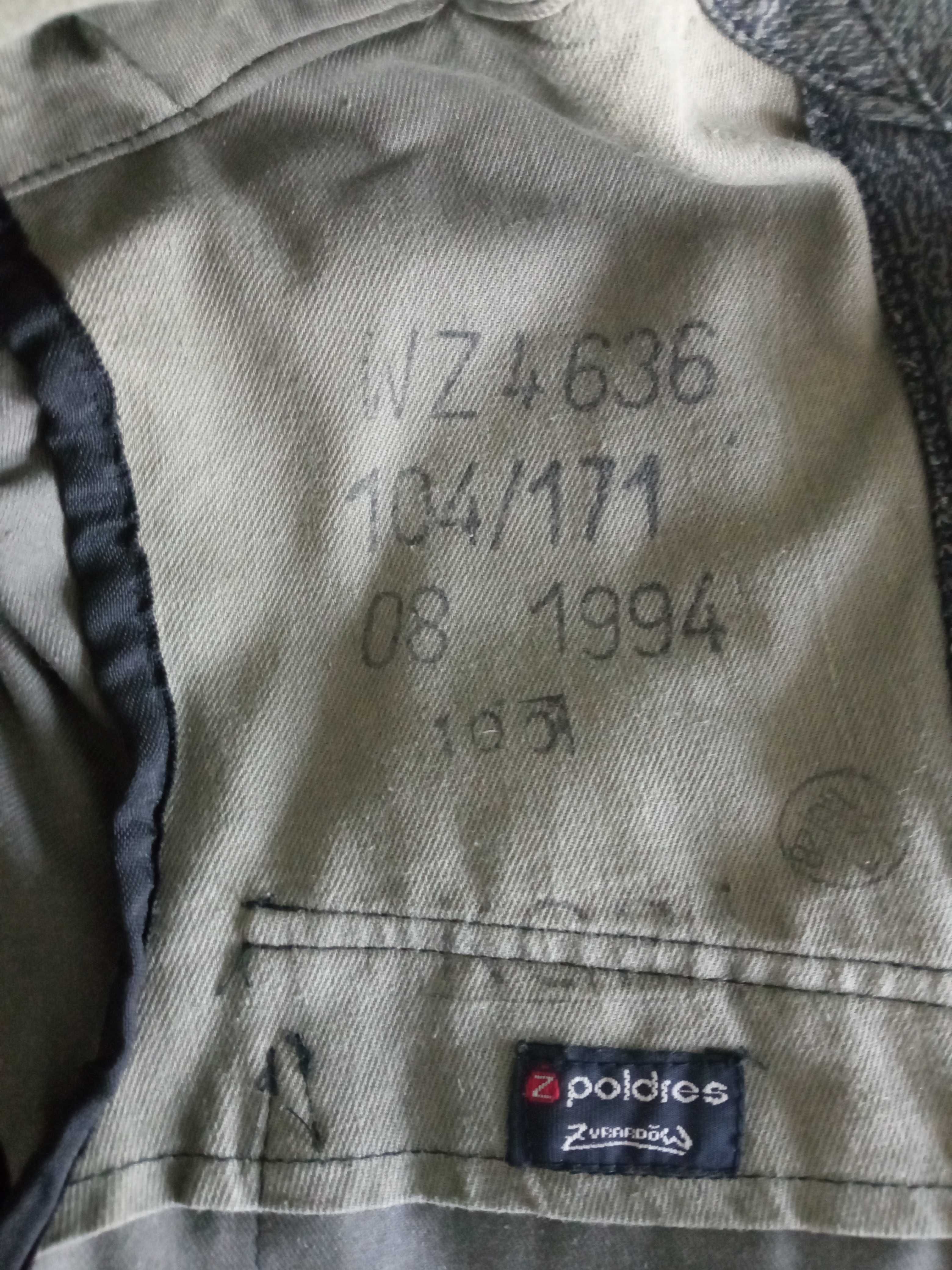 Mundur polowy WZ4636 bluza i spodnie Policja lata 90