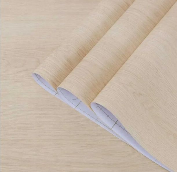 Totio Samoprzylepna Tapeta O Wyglądzie Słojów Drewna 3D 9 M X 40 Cm