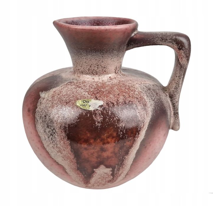 VINTAGE CERAMICZNY DZBANEK Otto, Keramik Otto Gerharz Fat Lava