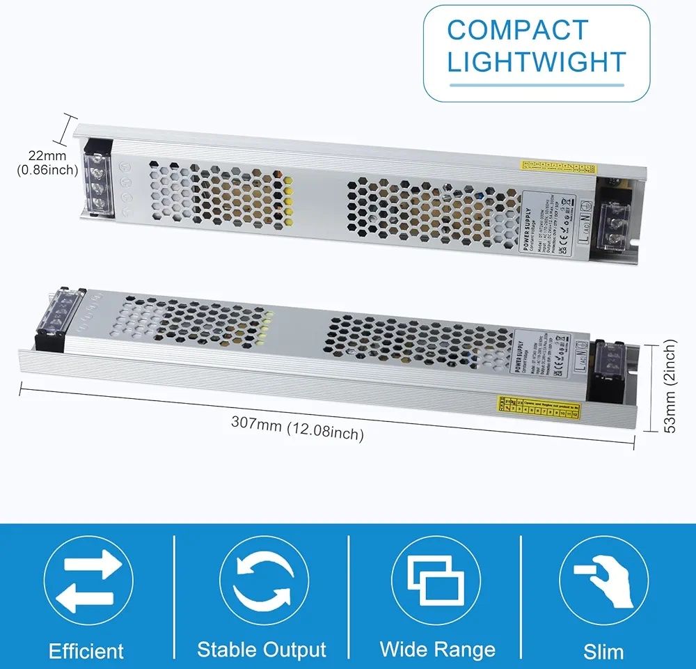 Transformator LED 24 V, 300 W B935
