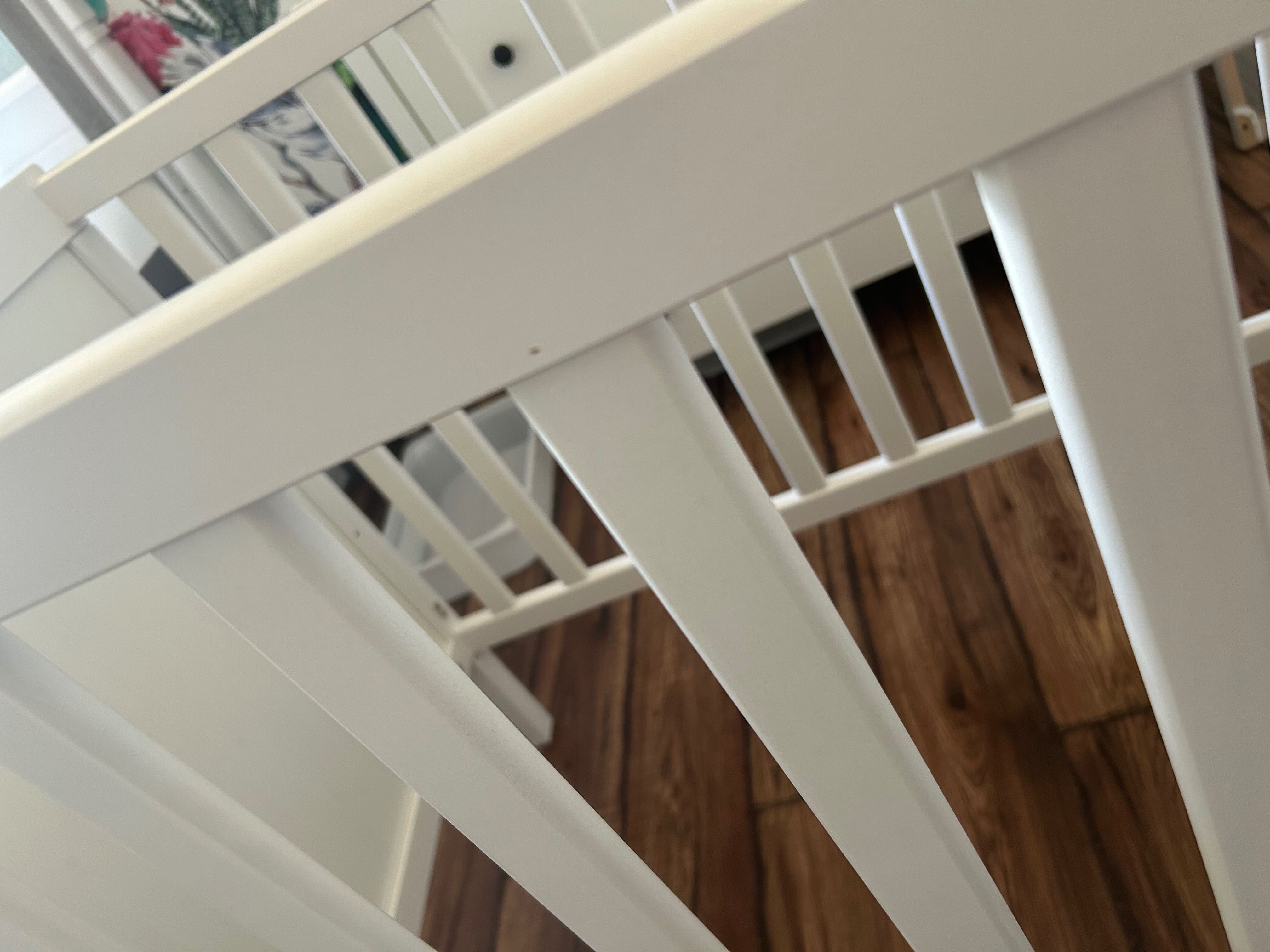 Łóżeczko ikea z nowym materacem