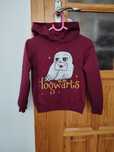 Bluza z kapturem na długi rękaw Harry Potter dziewczynka 110