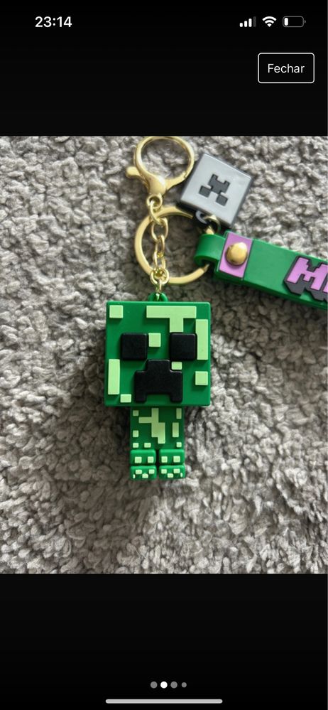 Porta Chaves Minecraft